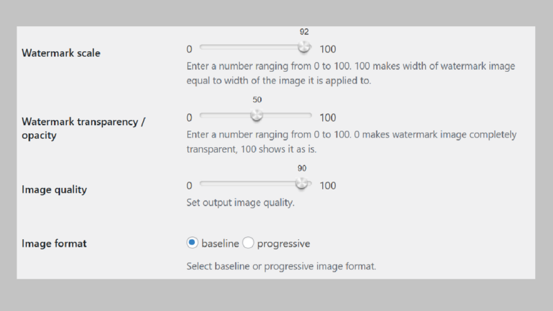 「Image Watermark」の設定5-画像に透かしを入れる-WordPressプラグイン